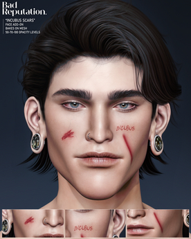 Second Life Marketplace - Bad Reputation - Incubus Scars